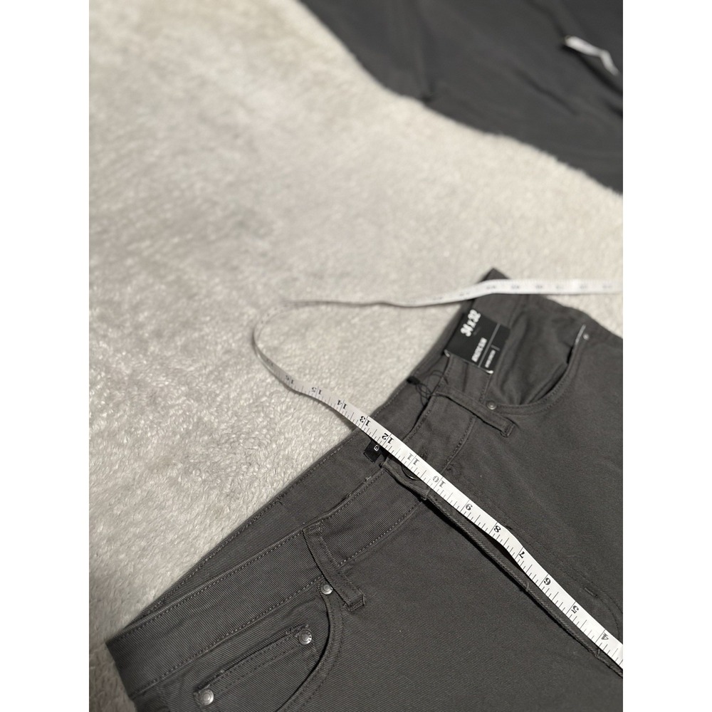 New Express Athletic Slim Men's Gray Jeans Size 34x32 Act (34x30) Pants - Picture 6 of 9